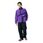 HUF RANGE QUARTER ZIP POLAR FLEECE PURPLE - Image 6