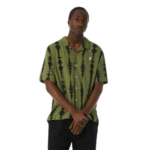 HUF SEISMOGRAM SHIRT OLIVE - Image 2