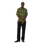 HUF SEISMOGRAM SHIRT OLIVE - Image 3