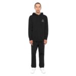 HUF ESSENTIALS TRIPLE TRIANGLE HOODIE BLACK - Image 6