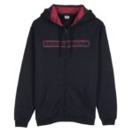 INDEPENDENT BAR STITCH ZIP HOODIE BLACK