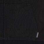 INDEPENDENT BAR STITCH ZIP HOODIE BLACK - Image 2