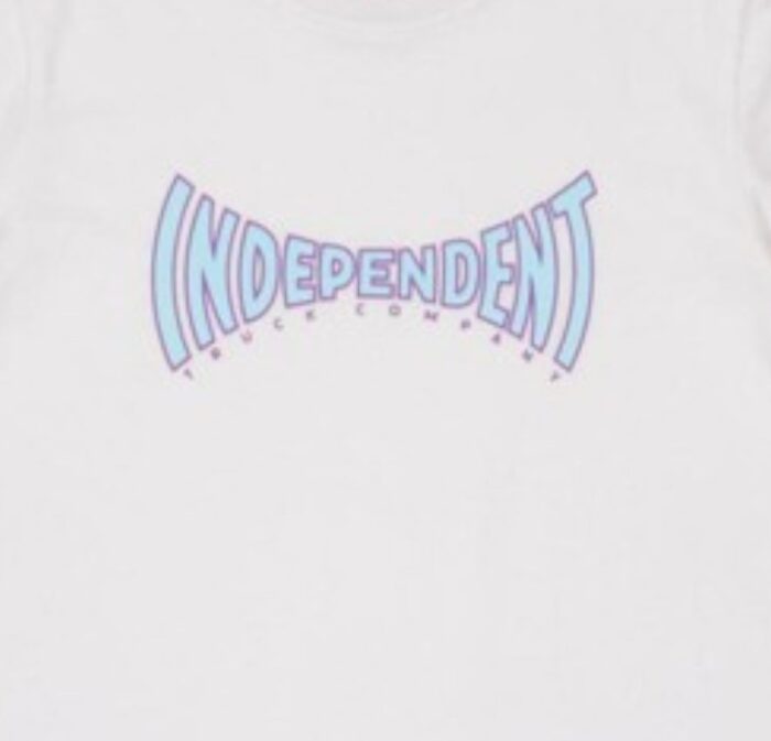 INDEPENDENT YOUTH SPANNING T-SHIRT WHITE - Image 3