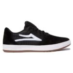 LAKAI BRIGHTON SHOES BLACK SUEDE