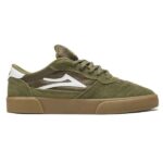 LAKAI CAMBRIDGE SHOES OLIVE SUEDE
