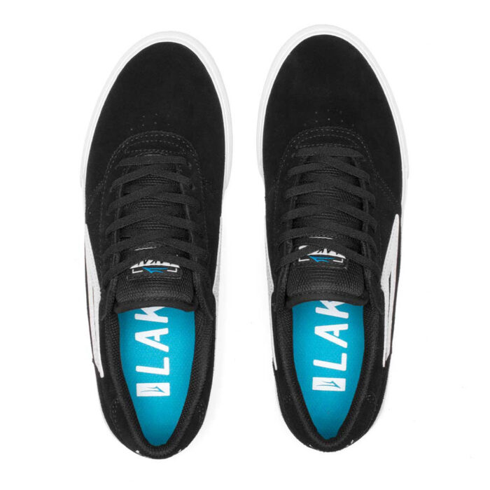 LAKAI MANCHESTER SHOES BLACK SUEDE - Image 3
