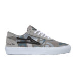 LAKAI MANCHESTER SHOES GREY CAMO SUEDE