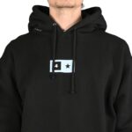 LAKAI X FOURSTAR BAR LOGO HOODIE BLACK - Image 5