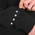LAKAI X FOURSTAR BAR LOGO HOODIE BLACK - Image 6