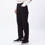 OBEY BENDER 90S DENIM DUSTY BLACK - Image 4