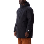 OBEY DOZER PARKA JACKET BLACK - Image 4