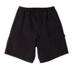 OBEY EASY DENIM CARPENTER SHORT DUSTY BLACK