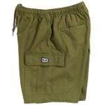 OBEY EASY RIPSTOP CARGO SHORT FIELD GREEN - Image 3