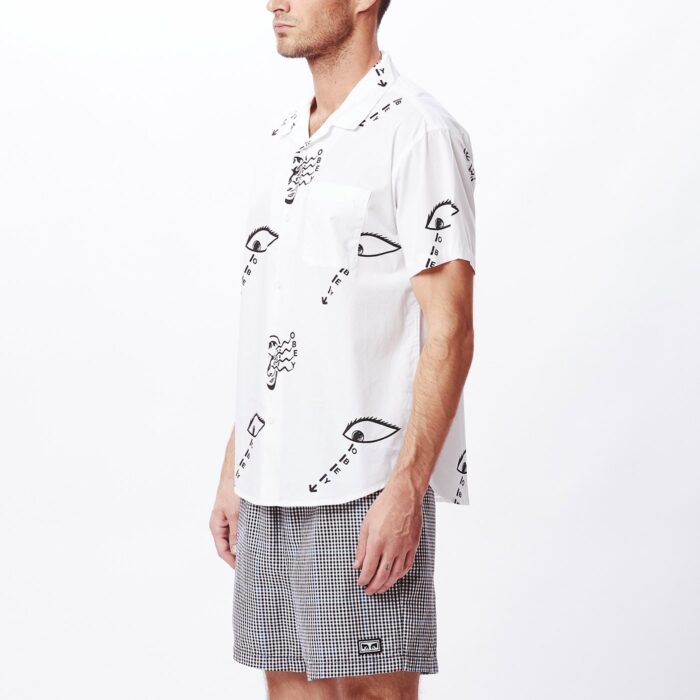 OBEY EYES AND EARS SHIRT WHITE MULTI - Image 4