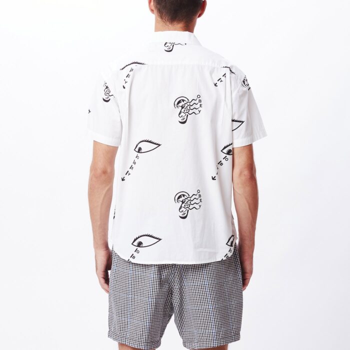 OBEY EYES AND EARS SHIRT WHITE MULTI - Image 3