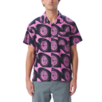 OBEY LANKERSHIM SHIRT WILD ROSE MULTI - Image 3