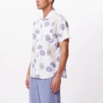 OBEY MARINO SHIRT WHITE MULTI - Image 4