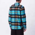OBEY ORCHARD WOVEN SHIRT AQUA MULTI - Image 5