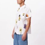 OBEY REDUX SHIRT WHITE MULTI - Image 4