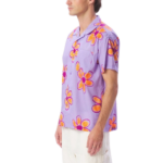 OBEY WYATT SHIRT DIGITAL LAVENDER MULTI - Image 4
