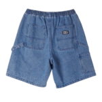 OBEY EASY DENIM CARPENTER SHORT LIGHT INDIGO - Image 2
