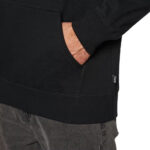 HUF ESSENTIALS OG LOGO HOODIE BLACK - Image 4