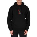 HUF H-DOG HOODIE BLACK - Image 2