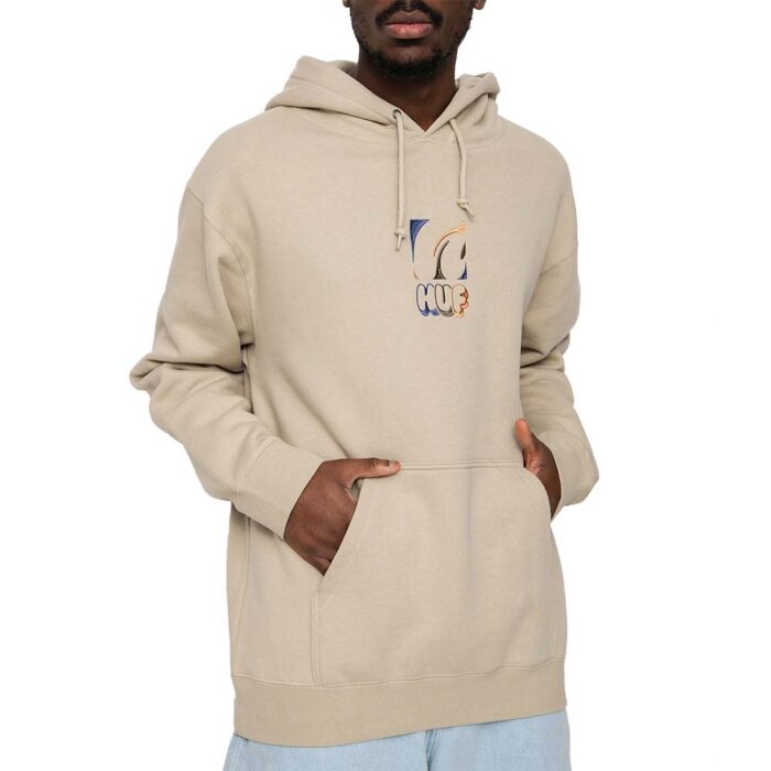 HUF H-DOG HOODIE SAND - Image 2