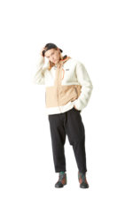 PICTURE PEMBERTON ZIP FLEECE TOFU TANIN - Image 6