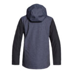 QUIKSILVER YOUTH RIDGE SNOW JACKET DENIM BLUE - Image 3