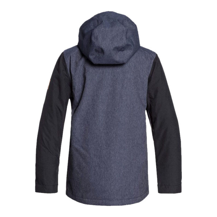 QUIKSILVER YOUTH RIDGE SNOW JACKET DENIM BLUE - Image 3