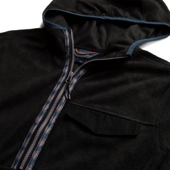 ROARK BARRA SCRAMBLER FLEECE BLACK - Image 4
