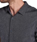 ROARK BLESS UP STRETCH SHIRT BLACK 2 - Image 6