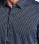 ROARK BLESS UP STRETCH SHIRT NAVY 2 - Image 2