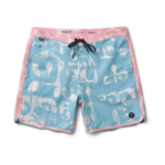 ROARK CHILLER 17 BATIK BOARDSHORT AQUA BLUE