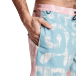 ROARK CHILLER 17 BATIK BOARDSHORT AQUA BLUE - Image 5