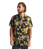 ROARK JOURNEY MANU FLORAL SHIRT BLACK - Image 5