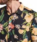 ROARK JOURNEY MANU FLORAL SHIRT BLACK - Image 2