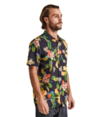ROARK JOURNEY MANU FLORAL SHIRT BLACK - Image 7