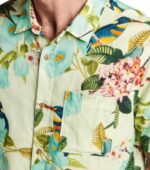 ROARK JOURNEY MANU FLORAL SHIRT LIME - Image 3