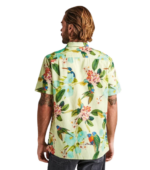 ROARK JOURNEY MANU FLORAL SHIRT LIME - Image 8