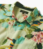 ROARK JOURNEY MANU FLORAL SHIRT LIME - Image 4