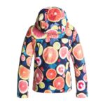 ROXY GIRLS JETTY SNOW JACKET LEMON TONIK FRUITSOFTHEMOON - Image 2