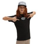 VANS BOYS BONE YARD T-SHIRT BLACK
