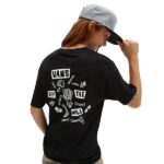 VANS BOYS BONE YARD T-SHIRT BLACK - Image 2