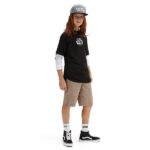 VANS BOYS BONE YARD T-SHIRT BLACK - Image 6