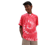VANS BOYS BURST TIE DYE T-SHIRT CHILLI PEPPER TIE DYE - Image 3