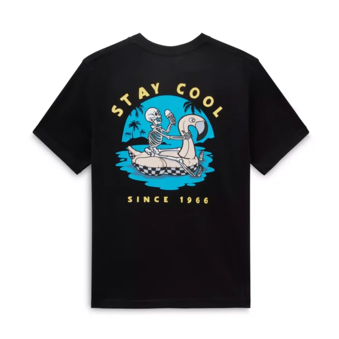 VANS BOYS BY STAY COOL T-SHIRT BLACK - Image 2