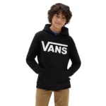 VANS BOYS CLASSIC HOODIE BLACK