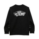 VANS BOYS EXPOSITION CHECK II CREW PULLOVER BLACK - Image 5